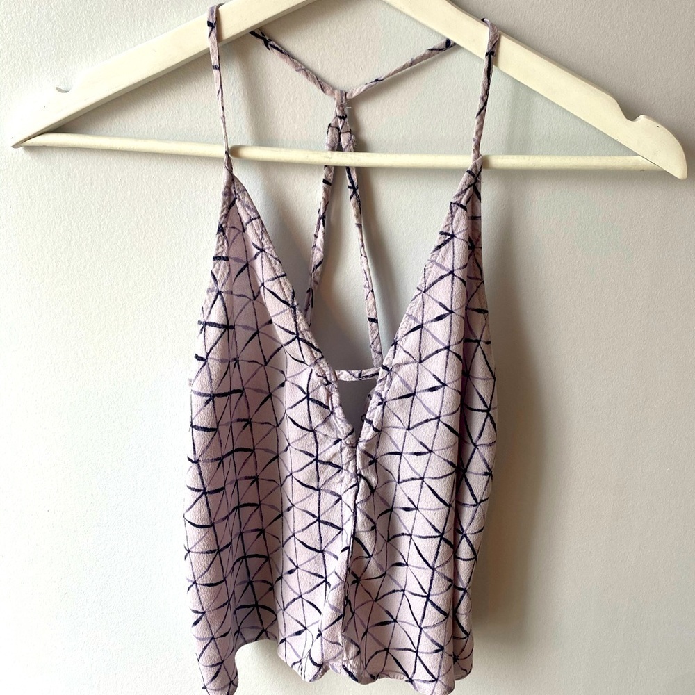 Cropped Purple Camisole